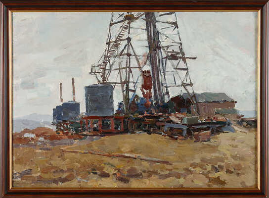 Алексеев Борис Леонидович. Буровая 